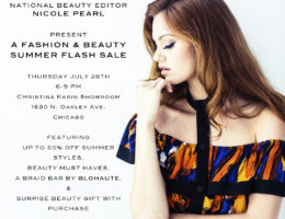 fashion and beauty flash sale event